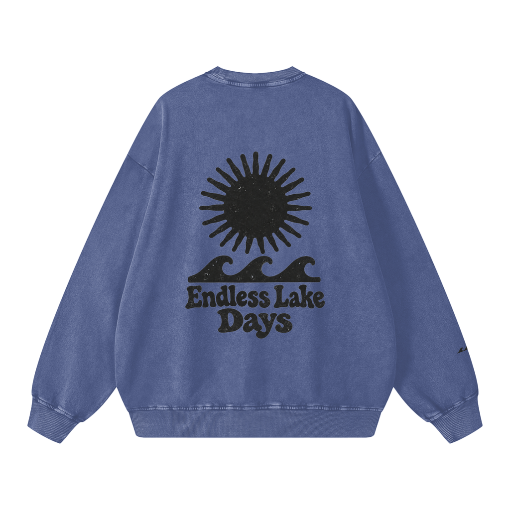 Endless Lake Days Oversized Crewneck