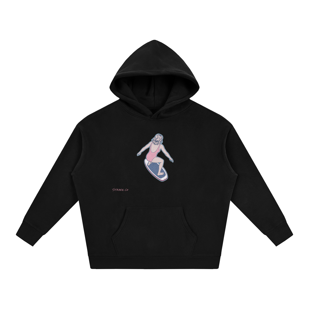 The Pink Wake Hoodie