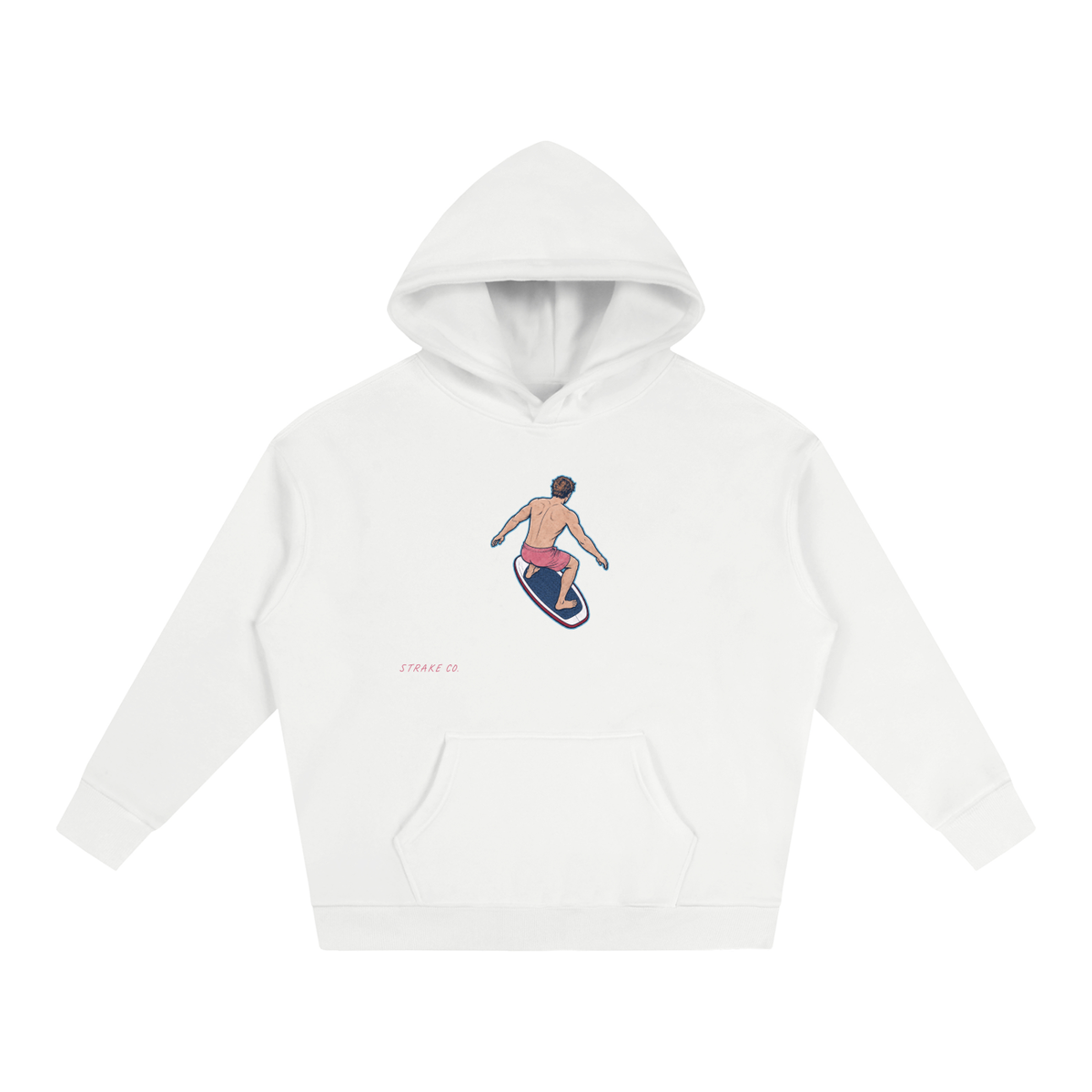 Red Wake Hoodie