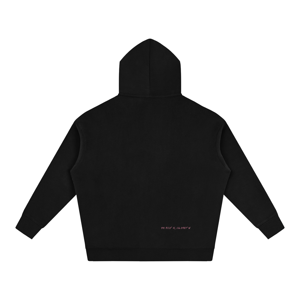 Red Wake Hoodie