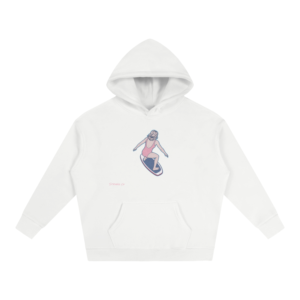 The Pink Wake Hoodie