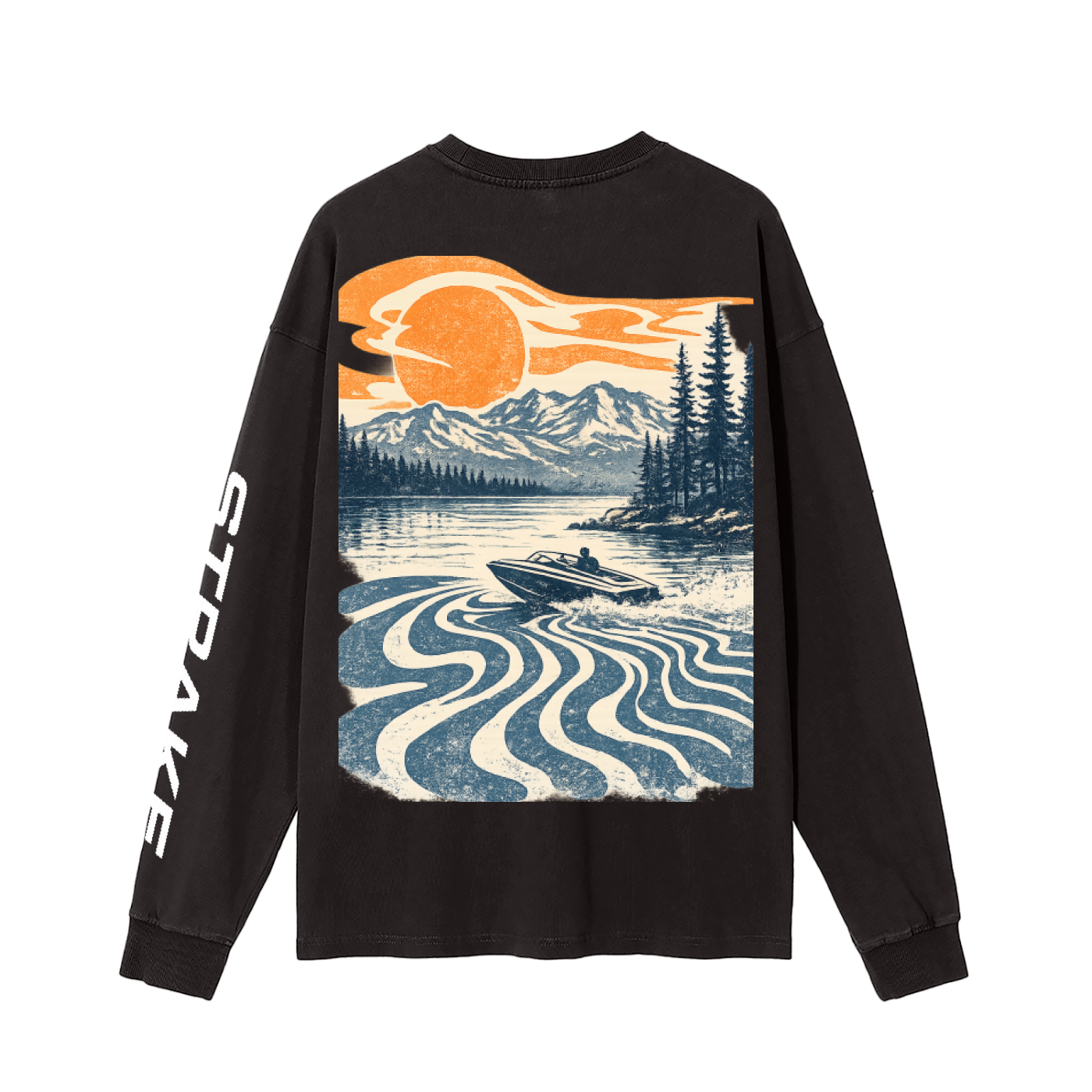 Vintage Washed Long Sleeve T-Shirt