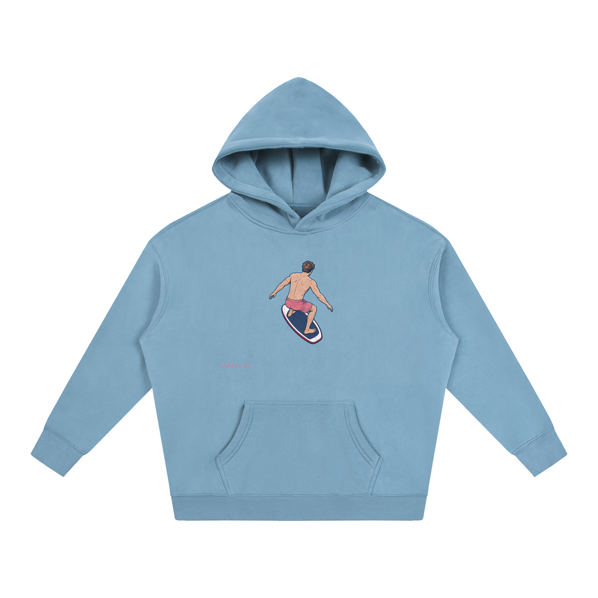 Red Wake Hoodie
