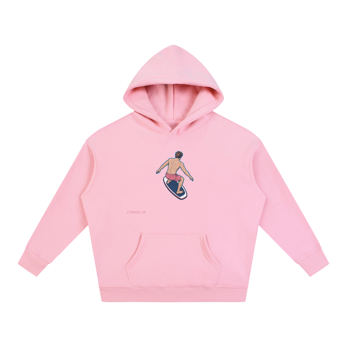 Red Wake Hoodie