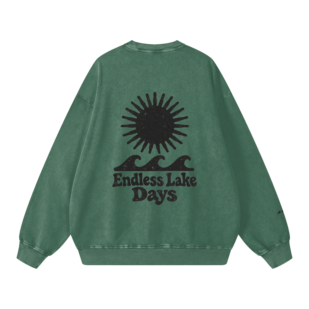 Endless Lake Days Oversized Crewneck
